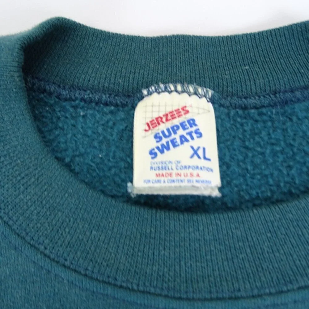 VTG 90s Mickey Mouse Classic Graphic Crewneck Sweatshirt Green Size‎ XL Timeline
